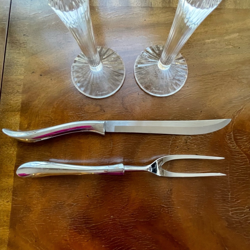 TOWLE - STAINLESS STEEL CARVING SET